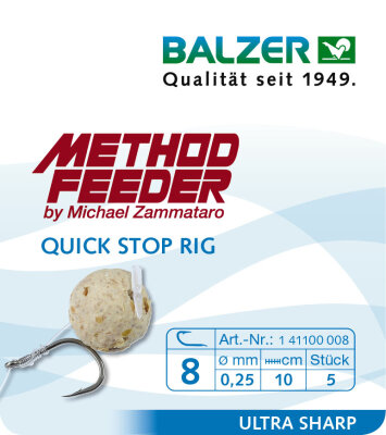 Balzer Method Feeder - Quick Stop Rig, 5 Stk.