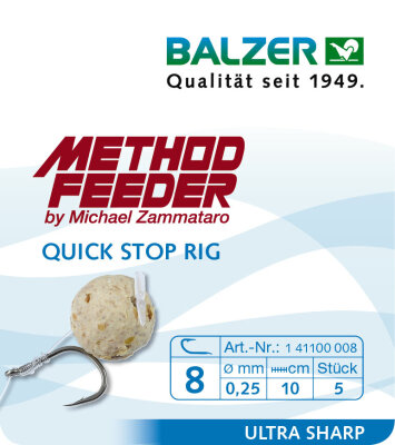 Balzer Method Feeder - Quick Stop Rig, 5 Stk. 8