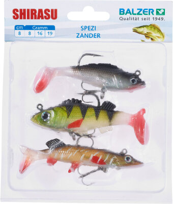 Balzer Shirasu Zielfisch-Set - Barsch/Forelle 6cm