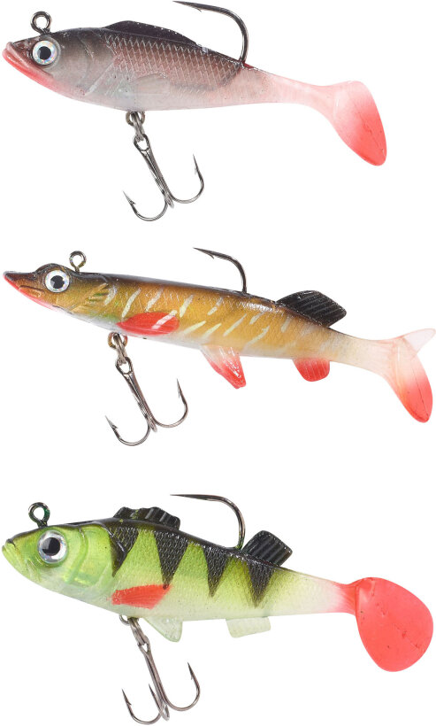 Balzer Shirasu Zielfisch-Set - Zander 8 cm