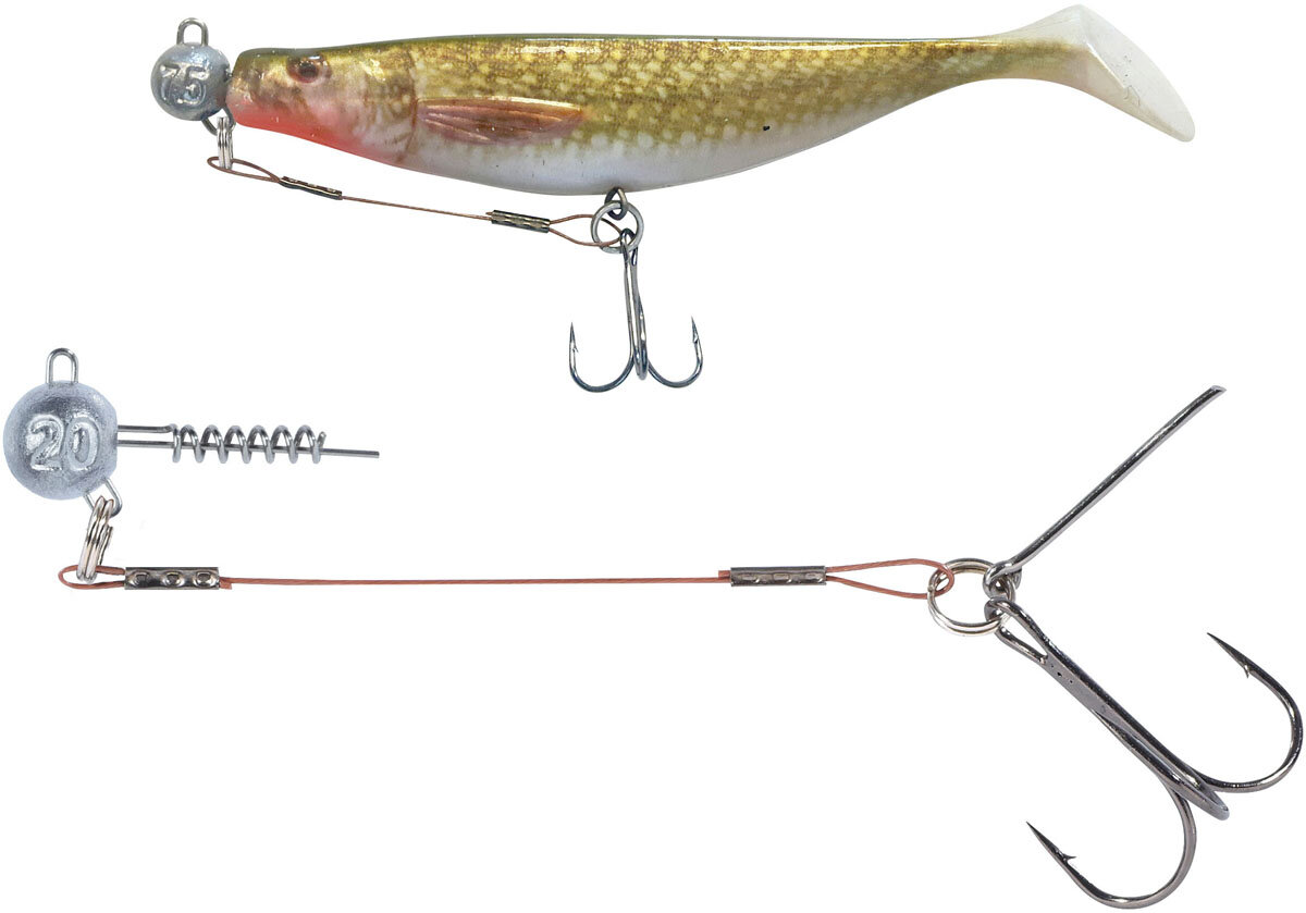 Balzer Shirasu Hecht-System mit Screw Jighead 6,5 cm - Fischzeux.at ...