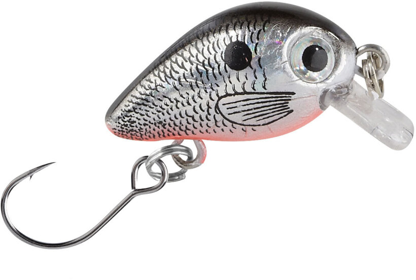 Balzer Wobbler "Trout Crank" mit Einzelhaken - Weissfisch