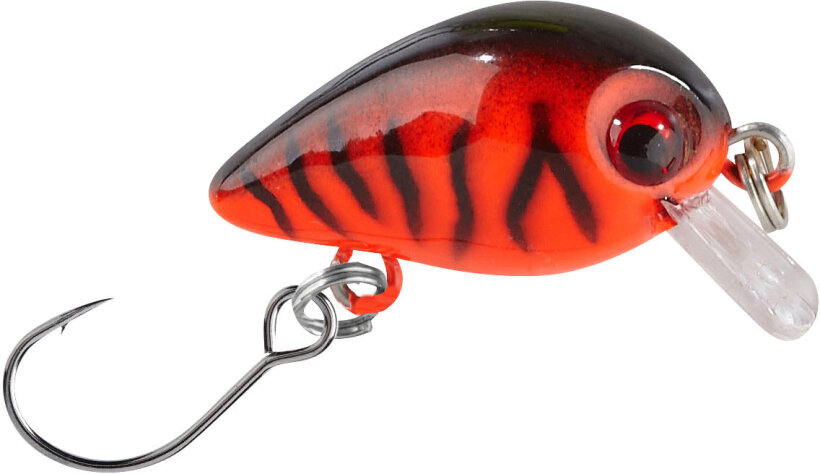 Balzer Wobbler "Trout Crank" mit Einzelhaken - Rot