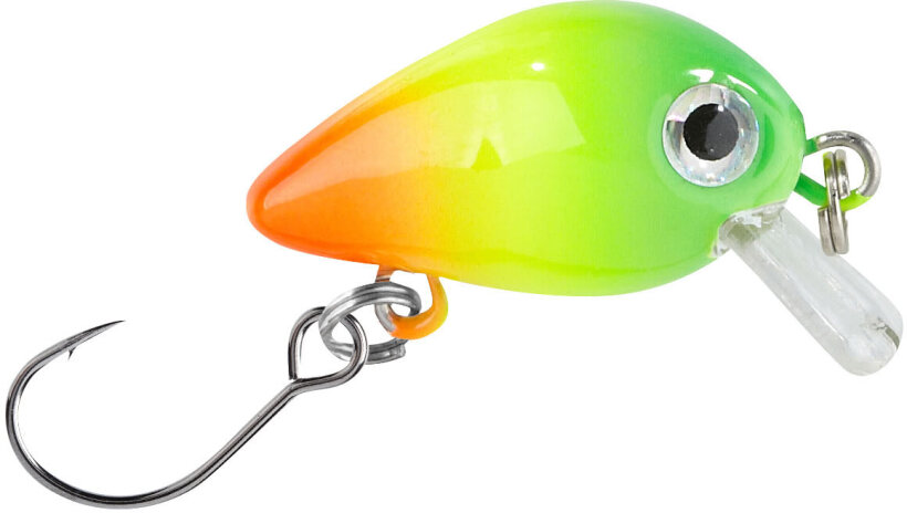 Balzer Wobbler "Trout Crank" mit Einzelhaken - Regenbogen