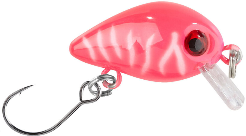 Balzer Wobbler "Trout Crank" mit Einzelhaken - Pink