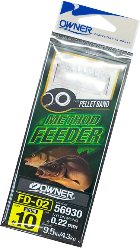 Balzer Owner Method Feeder-Rig: Haken mit Pelletband (Schonhaken) 8